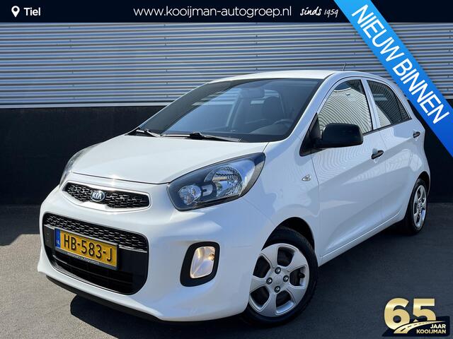 KIA PICANTO 1.0 CVVT EconomyPlusLine Airco, Nieuw geleverd en dealeronderhouden, 5-deurs