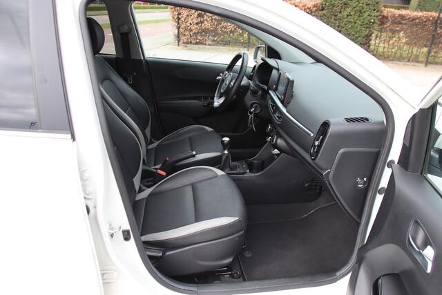 KIA PICANTO 1.0 CVVT Design Edition Leder, Clima, Navi-Camera, Cruise VOL OPTIES! Lente aanbieding!