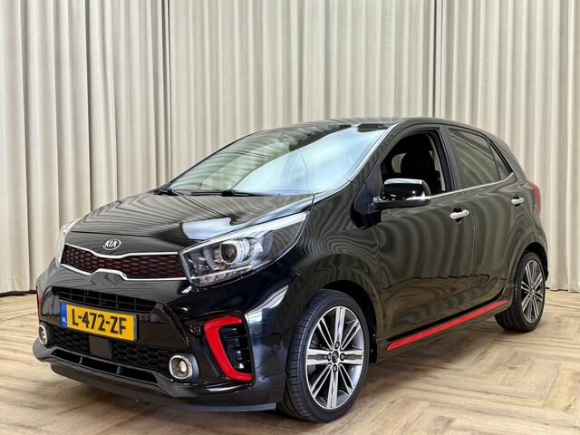 KIA PICANTO 1.2 CVVT *GT-Line* Automaat / Stoel-/Stuurverw. / Carplay / Camera / Leder / Keyless / Navigatie / Cruise / LMV