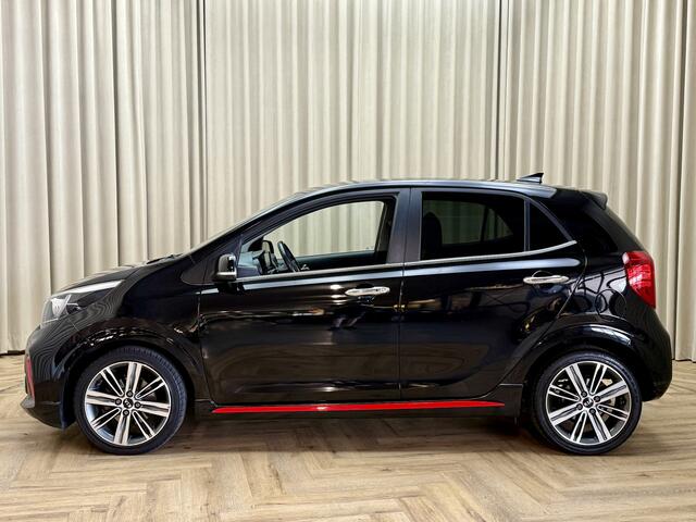 KIA PICANTO 1.2 CVVT *GT-Line* Automaat / Stoel-/Stuurverw. / Carplay / Camera / Leder / Keyless / Navigatie / Cruise / LMV