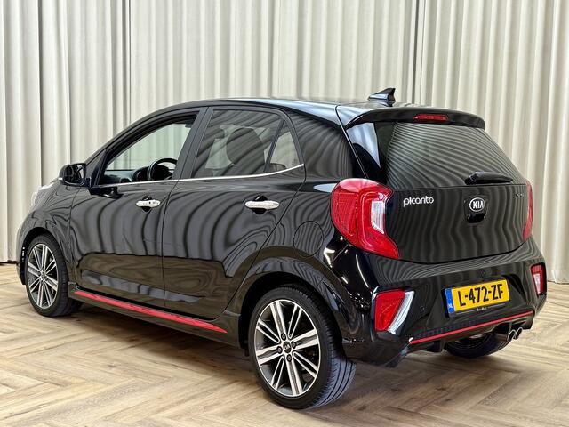 KIA PICANTO 1.2 CVVT *GT-Line* Automaat / Stoel-/Stuurverw. / Carplay / Camera / Leder / Keyless / Navigatie / Cruise / LMV