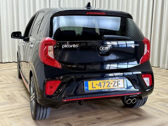 KIA PICANTO 1.2 CVVT *GT-Line* Automaat / Stoel-/Stuurverw. / Carplay / Camera / Leder / Keyless / Navigatie / Cruise / LMV
