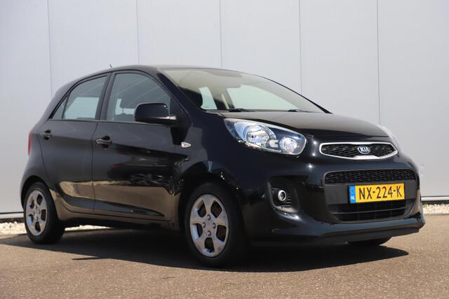 KIA PICANTO 1.0 CVVT EconomyPlusLine Airco Radio Elektrische Ramen Zwart Metallic