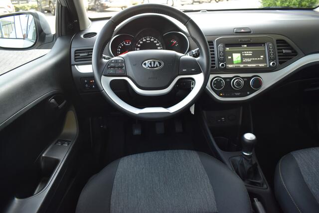 KIA PICANTO 1.0i-12V ISG EconomyPlusLine 5-Drs | Navigatie | Camera | Airco | Bluetooth | 14"LMV | Tot 10Jr. Kia-Garantie |