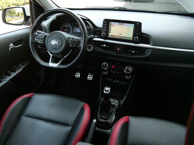 KIA PICANTO 1.0 T-GDI 100pk GT-Line Leer / Camera / Stoelverwarming / Navigatie