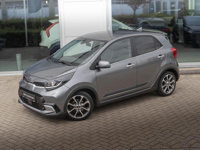 KIA PICANTO 1.0 T-GDi X-Line 5p | Nederlandse dealer onderhouden auto | Als nieuw ! | Navigatie | Stoel en stuurverwarming |