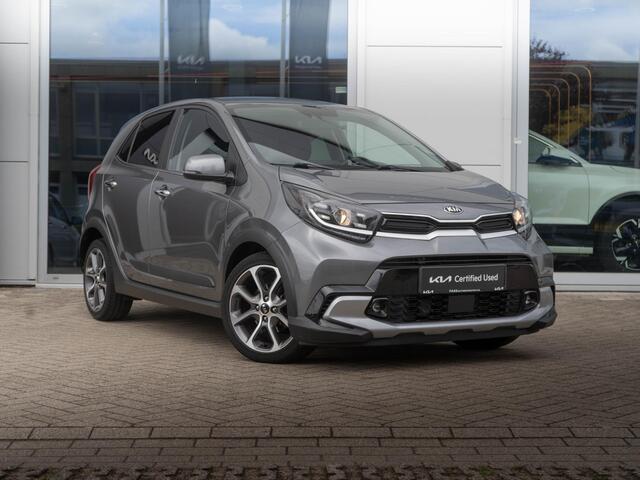 KIA PICANTO 1.0 T-GDi X-Line 5p | Nederlandse dealer onderhouden auto | Als nieuw ! | Navigatie | Stoel en stuurverwarming |