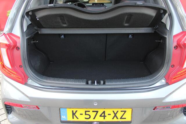 KIA PICANTO 1.0 T-GDi 100PK GT-LINE | PANORAMISCH SCHUIF/KANTEL DAK | STOEL/STUUR VERWARMING | CLIMATE CONTROL | ADAPTIVE CRUISE CONTROL | ACHTERUITRIJ CAMERA | LICHTMETALEN VELGEN 16" | LANE ASSIST | APPLE CARPLAY/ANDROID AUTO | NAVIGATIE | DRAADLOZE TELEFOONLADER |