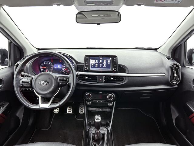 KIA PICANTO 1.0 T-GDI GT-Line | Leder | Airco | Rood accenten |