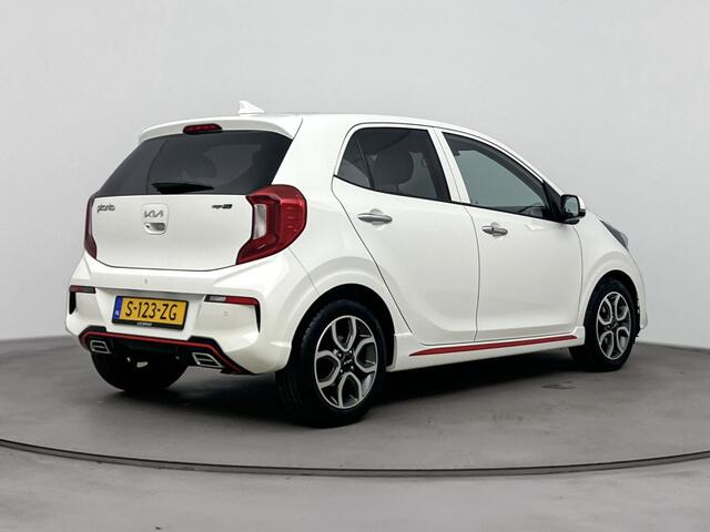 KIA PICANTO 1.0 DPi GT-Line | AUTOMAAT! | Lederen bekleding | Navigatie | Parkeerhulp | Nederlandse Auto | NAP |