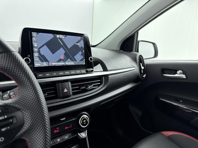 KIA PICANTO 1.0 DPi GT-Line | AUTOMAAT! | Lederen bekleding | Navigatie | Parkeerhulp | Nederlandse Auto | NAP |