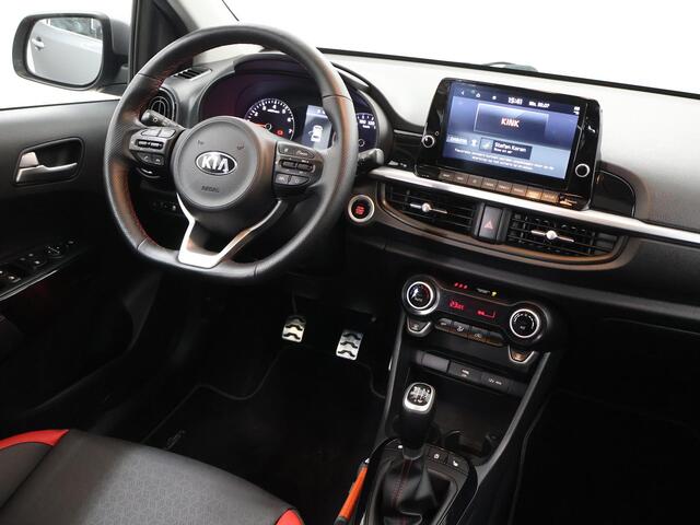 KIA PICANTO 1.0 T-GDi GT-Line 5p | Schuif/Kanteldak | Lederen Bekleding | Navigatie | Apple Carplay/Android Auto | Parkeercamera | Climate Control | Cruise Control |