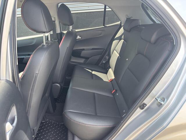 KIA PICANTO 1.0 MPi GT-Line Edition Nieuw geleverd en dealeronderhouden, 1e eign. Lederen bekleding, Smart Key, Achteruitrijcamera, Airco, Cruise control, LMV, Privacy glass, BTW-auto