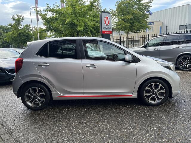 KIA PICANTO 1.2 CVVT GT-Line // LEDER // CLIMATE CONTROL // CRUISE // CAMERA+SENSOREN // STUUR+STOELVERWARMING //