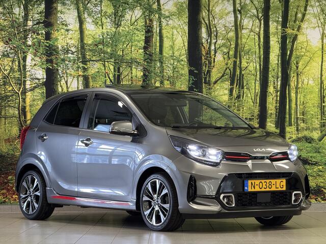 KIA PICANTO 1.0 T-GDi GT-Line 5p | Schuif/Kanteldak | Afneembare Trekhaak | Achteruitrijcamera | Keyless Go/Entry |Stoelverwarming | Apple Carplay / Android Auto | Parkeersensoren Achter | Stuurverwarming |
