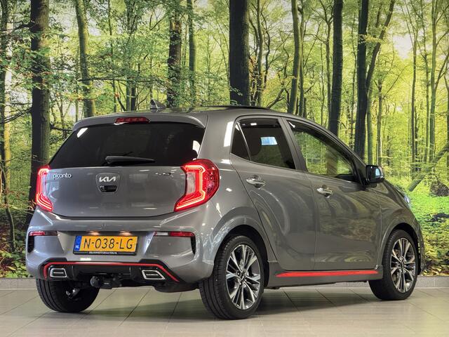 KIA PICANTO 1.0 T-GDi GT-Line 5p | Schuif/Kanteldak | Afneembare Trekhaak | Achteruitrijcamera | Keyless Go/Entry |Stoelverwarming | Apple Carplay / Android Auto | Parkeersensoren Achter | Stuurverwarming |