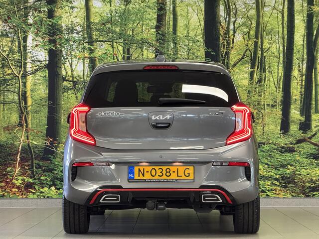 KIA PICANTO 1.0 T-GDi GT-Line 5p | Schuif/Kanteldak | Afneembare Trekhaak | Achteruitrijcamera | Keyless Go/Entry |Stoelverwarming | Apple Carplay / Android Auto | Parkeersensoren Achter | Stuurverwarming |