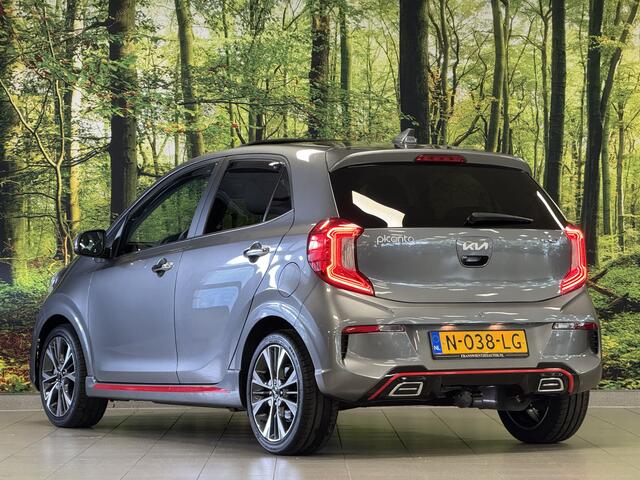 KIA PICANTO 1.0 T-GDi GT-Line 5p | Schuif/Kanteldak | Afneembare Trekhaak | Achteruitrijcamera | Keyless Go/Entry |Stoelverwarming | Apple Carplay / Android Auto | Parkeersensoren Achter | Stuurverwarming |