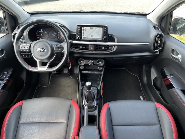 KIA PICANTO 1.0 MPi GT-Line Edition / 1e Eigenaar / Camera / Apple Carplay - Android Auto / Leder / Airco / Navi / 15'' LMV /