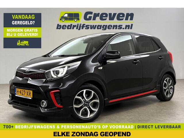 KIA PICANTO 1.0 MPi GT-Line Airco Cruise Camera Carplay Navigatie LED Leder 15"LMV