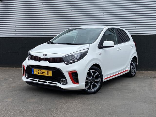 KIA PICANTO 1.0 MPi GT-Line Edition 1e eign. Nieuw geleverd en dealeronderhouden, Cruise control, navigatie Apple CarPlay/Android Auto, achteruitrij camera, sportief GT Line kunstlederen interieur