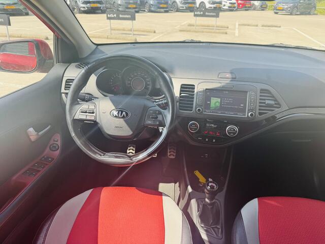 KIA PICANTO 1.2 SportsLine Navigator 85pk NW geleverd & Onderhouden ! | Nette auto !