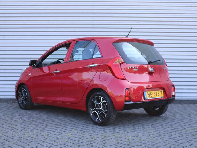 KIA PICANTO 1.0 CVVT DynamicLine | Cruise | 14" LM | Climate control | Half stof/kunstleer |