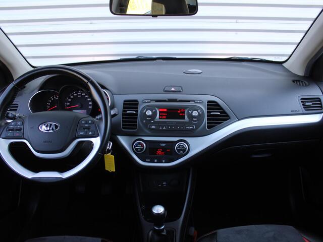 KIA PICANTO 1.0 CVVT DynamicLine | Cruise | 14" LM | Climate control | Half stof/kunstleer |