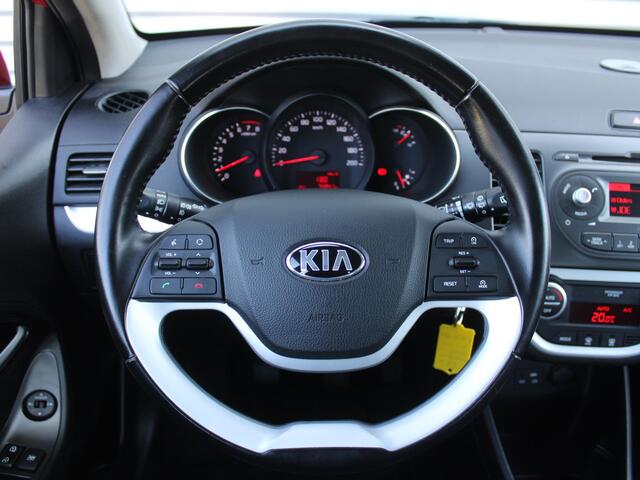 KIA PICANTO 1.0 CVVT DynamicLine | Cruise | 14" LM | Climate control | Half stof/kunstleer |