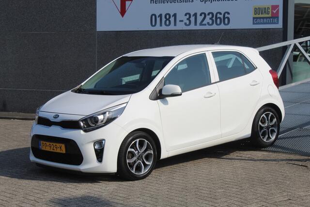 KIA PICANTO 1.0 CVVT First Edition Navigatie/Cruise control/Climate control/Apple carplay/Achteruitrijcamera/Multifunctioneel stuurwiel/Elektrische ramen/Elektrisch inklapbare spiegels/15'' Lichtmetalen velgen.
