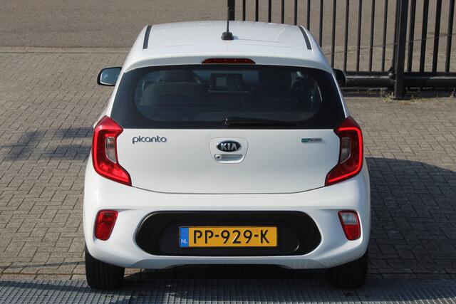 KIA PICANTO 1.0 CVVT First Edition Navigatie/Cruise control/Climate control/Apple carplay/Achteruitrijcamera/Multifunctioneel stuurwiel/Elektrische ramen/Elektrisch inklapbare spiegels/15'' Lichtmetalen velgen.