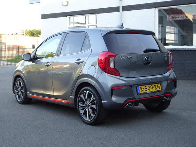 KIA PICANTO 1.0 T-GDi GT-Line 5p Automatische airco, navigatie, camera, parkeersensoren, stoel en stuurverwarming, open dak, cruise controle, enz, enz.