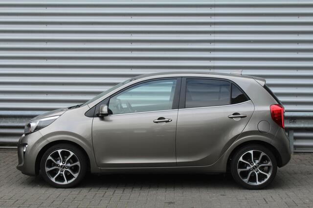 KIA PICANTO 1.0 CVVT 67pk Design Edition NL-Auto BTW Clima Cruise Navi Camera Leder 16"LMV 1e Eigenaar