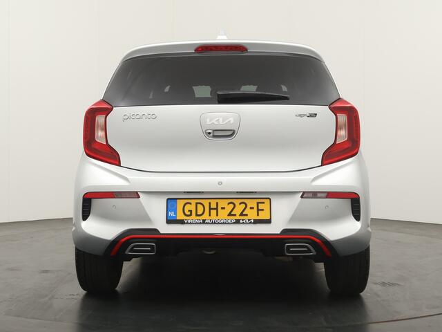 KIA PICANTO 1.0 DPi GT-Line Apple Carplay/Android Auto - Cruise Control - Climate Control - Lederen bekleding - Navigatie - Achteruitrijcamera Fabrieksgarantie tot 06-2031