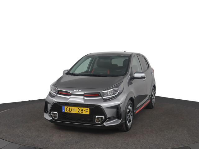 KIA PICANTO 1.0 DPi GT-Line Apple Carplay/Android Auto, - Cruise Control - Climate Control - Navigatie - lederen interieur - Fabrieksgarantie tot 06-2031