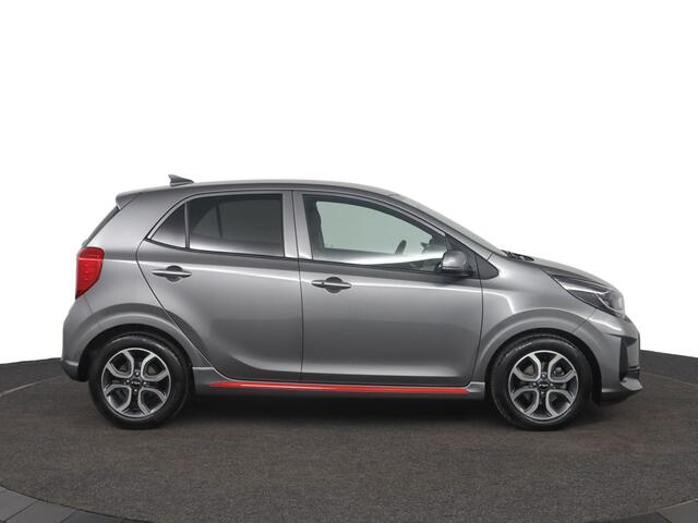KIA PICANTO 1.0 DPi GT-Line Apple Carplay/Android Auto, - Cruise Control - Climate Control - Navigatie - lederen interieur - Fabrieksgarantie tot 06-2031