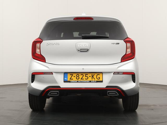 KIA PICANTO 1.0 DPi GT-Line - Navigatie - Cruise Control - Climate Control - Leder - LM Velgen - Apple CarPlay/Android Auto - Fabrieksgarantie tot 04-2031