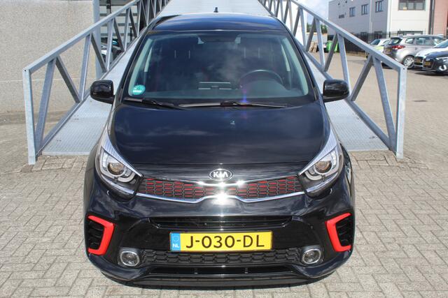 KIA PICANTO 1.0 MPi GT-Line Edition Navigatie/Achteruitrijcamera/Cruise control/Apple carplay/LED koplampen/15'' Lichtmetalen velgen/Elektrisch verstelbare spiegels/Elektrische ramen.