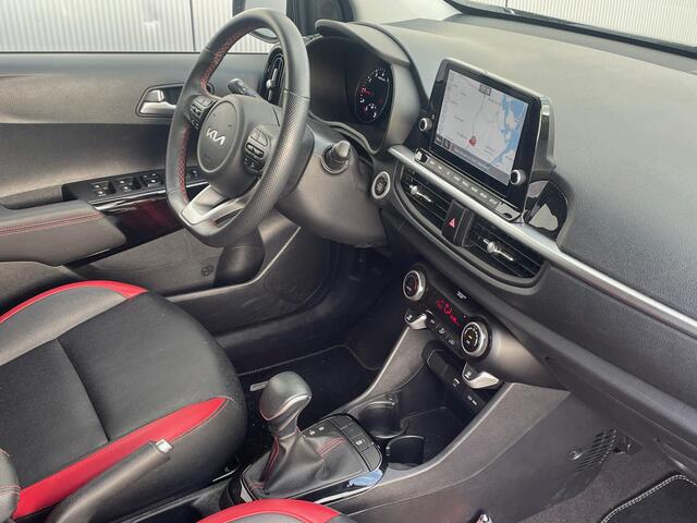 KIA PICANTO 1.0 DPi GT-Line Navigatie, Climate Control, Cruise Control, Leder, 15"Lm, Keyless Entry, Achteruitrijcamera
