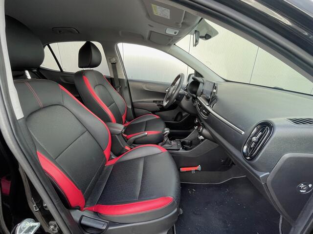 KIA PICANTO 1.0 DPi GT-Line Navigatie, Climate Control, Cruise Control, Leder, 15"Lm, Keyless Entry, Achteruitrijcamera