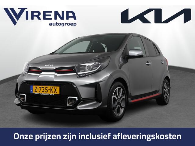 KIA PICANTO 1.0 DPi GT-Line Navigatie - Cruise Control - Airco - Climate Control - Apple CarPlay/Android Auto - Fabrieksgarantie tot 05-2031