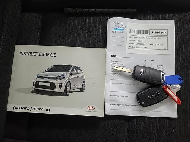 KIA PICANTO 1.0 ComfortLine 2e Eigenaar | Dealer Onderh | NL-Auto | BTW | Airco | Bluetooth | Start/Stop | Hill-Hold | Stuurbekrachtiging | Elek Ramen
