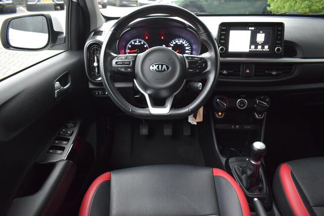 KIA PICANTO 1.0 MPi GT-Line Edition 5-Drs | Airco | Cruise Control | Navigatie | Camera | Leder | 15"LMV | Tot 10Jr. Kia-Garantie