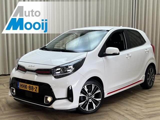 KIA PICANTO 1.0 DPi GT-Line 83PK / Stuur+Stoelverwarming / Camera / CarPlay / Clima / Privacy Glass / Automaat / 16" LMV