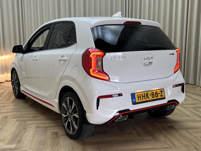 KIA PICANTO 1.0 DPi GT-Line 83PK / Stuur+Stoelverwarming / Camera / CarPlay / Clima / Privacy Glass / Automaat / 16" LMV