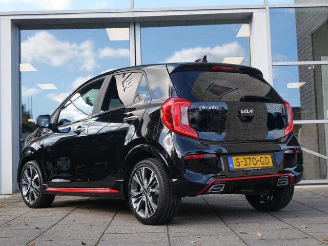 KIA PICANTO 1.0 T-GDi GT-Line 5p | Cruise | Clima | Camera | Carplay | Navi | Schuif-kanteldak | Stoel-stuurverwarming |