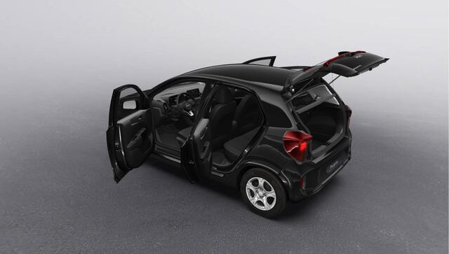 KIA PICANTO 1.0 GDi DynamicLine - Direct uit voorraad leverbaar - AURORA BLACK PEARL