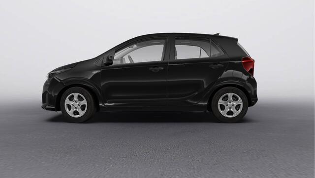 KIA PICANTO 1.0 GDi DynamicLine - Direct uit voorraad leverbaar - AURORA BLACK PEARL