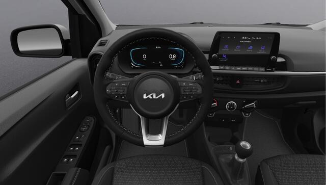 KIA PICANTO 1.0 GDi DynamicLine - Direct uit voorraad leverbaar - CLEAR WHITE