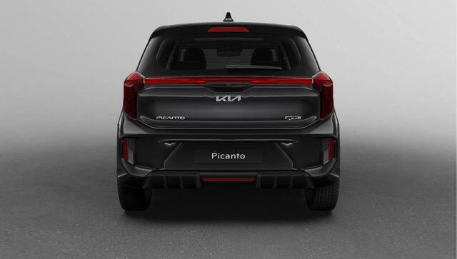 KIA PICANTO 1.0 GDi GT-Line - Direct uit voorraad leverbaar - AURORA BLACK PEARL